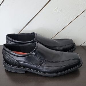 NWOB  Rockport Men's Style Leader 2 Bike Slip-On Loafer,Black,14
